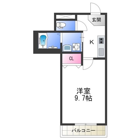 フジパレス中加賀屋Ⅵ番館の物件間取画像